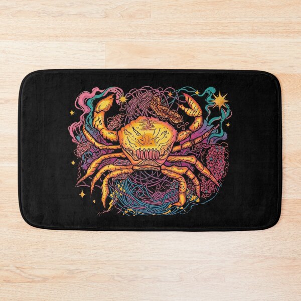 Item preview, Psychedelic Neon Cyberpunk Crab designed and sold by Ideniquo.