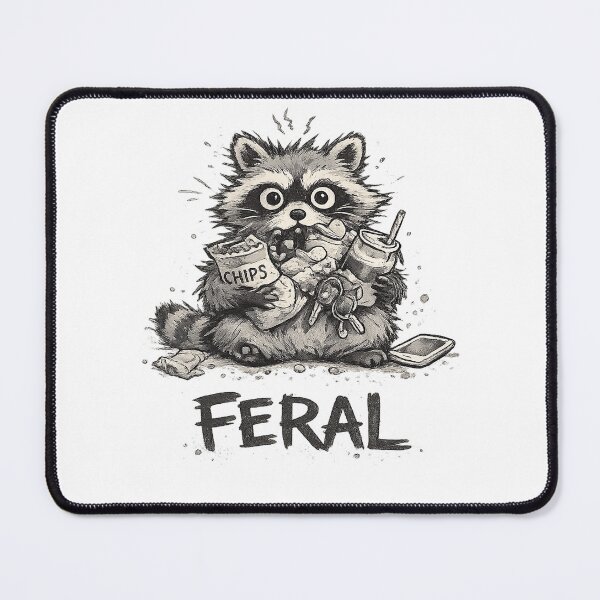 Item preview, Feral Raccoon Design designed and sold by Softbear Atelier.