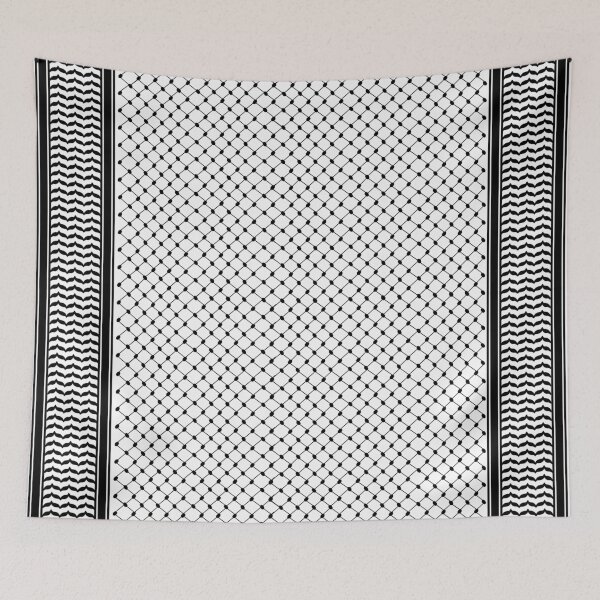 Item preview, Keffiyeh Pattern | Palestinian Kufiya Print | Heritage Art designed and sold by Sumoud.