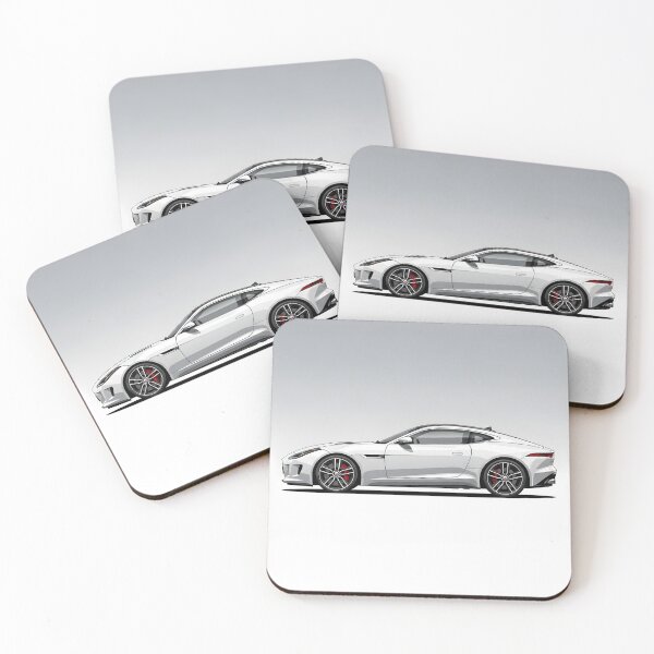 Aperçu de l'œuvre Poster Jaguar F-Type – Cadeau pour voiture de sport de luxe britannique créée et vendue par Motorline44.