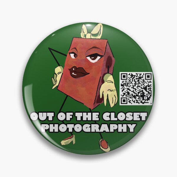 Item preview, Out of the Closet Photography Sticker designed and sold by LiberationBrick.