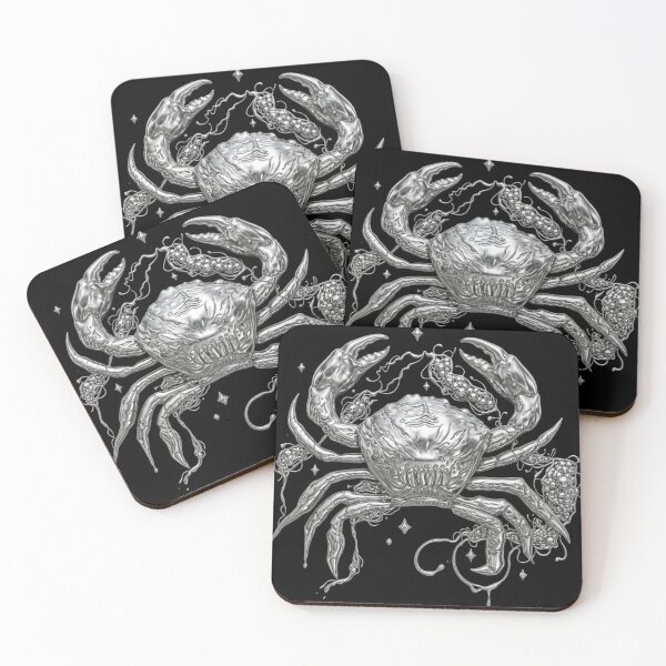 Item preview, Futuristic Liquid Chrome Crab Y2K designed and sold by Ideniquo.