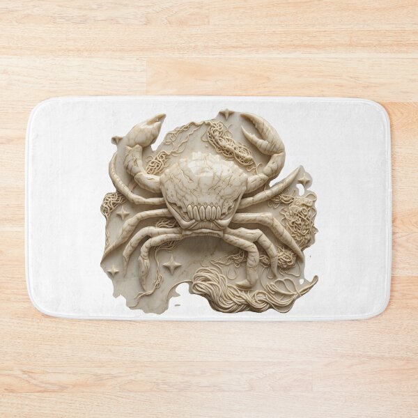 Item preview, Carved Ivory Stone Crab Sculpture designed and sold by Ideniquo.