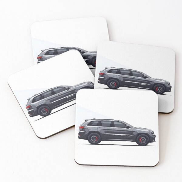 Artikelvorschau, Grand Cherokee Trackhawk Poster – Geschenkidee für einen Hochleistungs-SUV entworfen und verkauft von Motorline44.