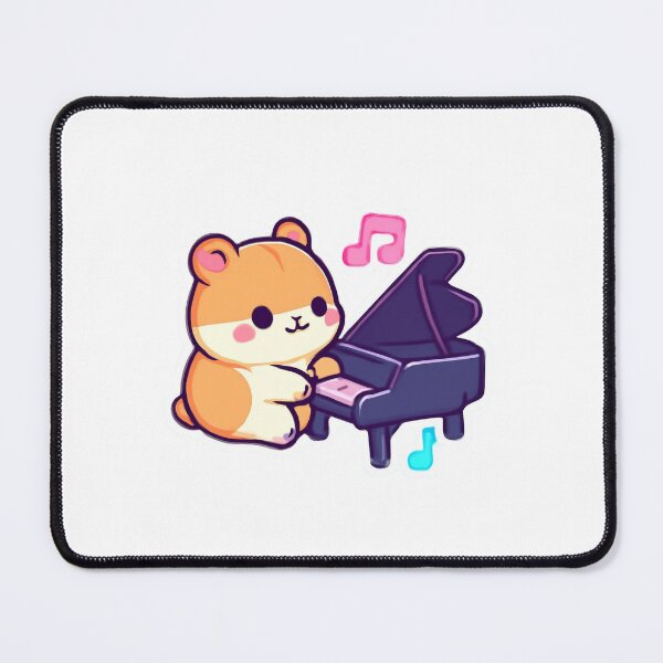 Item preview, Piano Hamster designed and sold by foryouandyours.