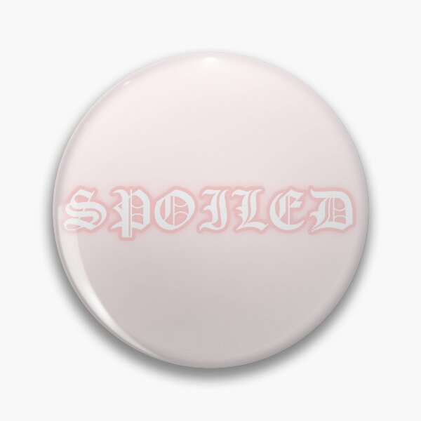 Item preview, Pastel "Spoiled" Gothic Old English Text | Cute Pink Y2K Gothic Typography designed and sold by KawaiiTexts.