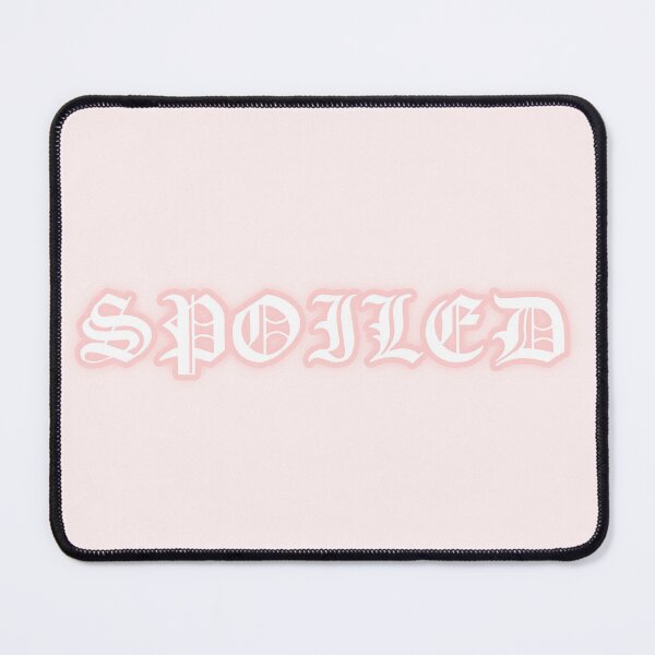 Item preview, Pastel "Spoiled" Gothic Old English Text | Cute Pink Y2K Gothic Typography designed and sold by KawaiiTexts.