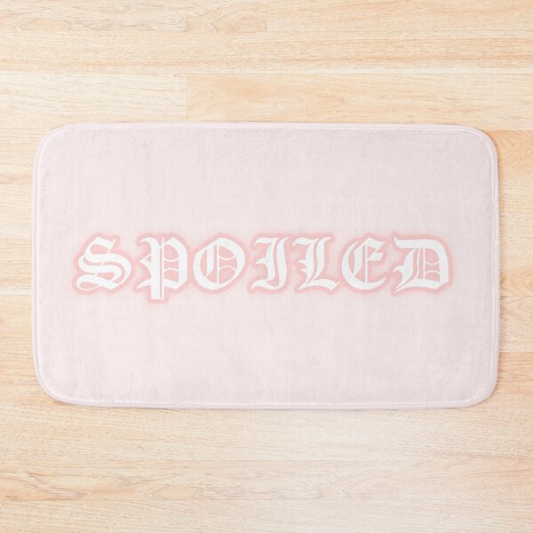 Item preview, Pastel "Spoiled" Gothic Old English Text | Cute Pink Y2K Gothic Typography designed and sold by KawaiiTexts.