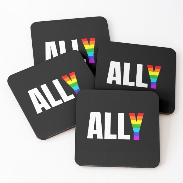 Item preview, Ally Rainbow Y LGBTQ Pride Supporter designed and sold by ICANTWithoutCOFFEE.