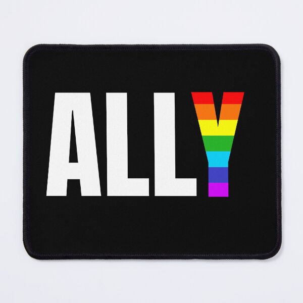 Item preview, Ally Rainbow Y LGBTQ Pride Supporter designed and sold by ICANTWithoutCOFFEE.