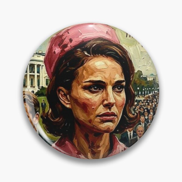 Item preview, Jackie Retro Biographical Drama History Tribute Art Movie Poster designed and sold by Art's Diner.