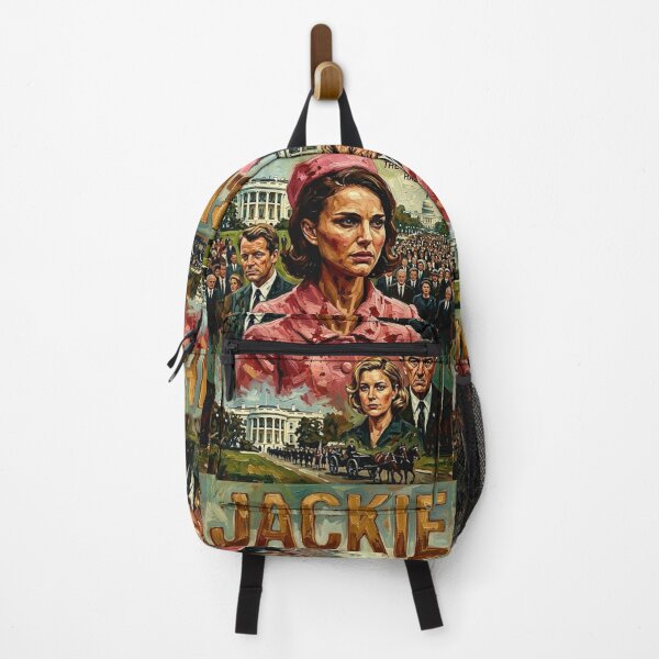 Item preview, Jackie Retro Biographical Drama History Tribute Art Movie Poster designed and sold by Art's Diner.