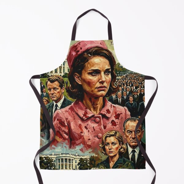 Item preview, Jackie Retro Biographical Drama History Tribute Art Movie Poster designed and sold by Art's Diner.