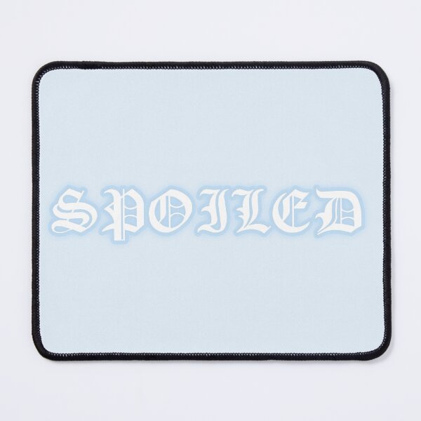 Item preview, Pastel "Spoiled" Gothic Old English Text | Cute Blue Y2K Gothic Typography designed and sold by KawaiiTexts.