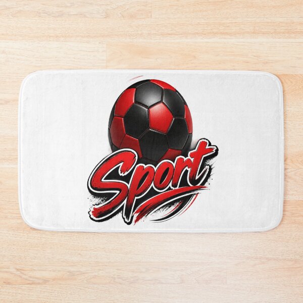 Item preview,  Sport – Red and Black Soccer Ball Graphic  designed and sold by RipantinaFantasy .