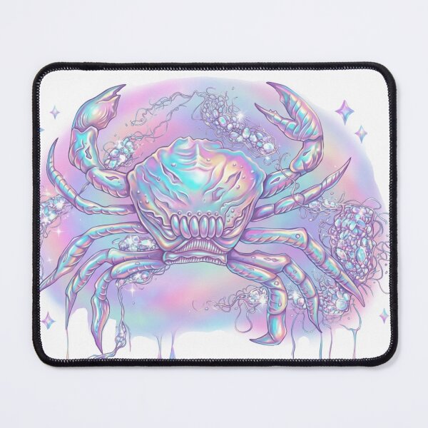 Item preview, Mystical Holographic Iridescent Crab designed and sold by Ideniquo.
