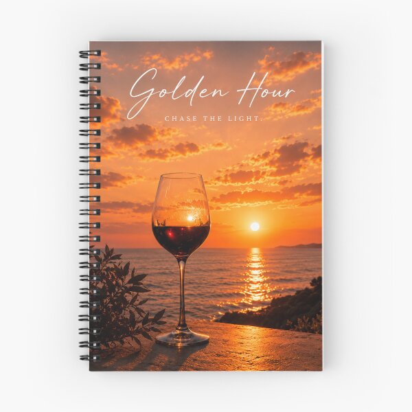 Item preview, Golden Hour Ocean Wine View designed and sold by tmoca.