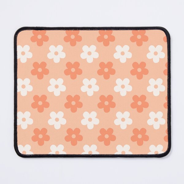 Item preview, Peach Retro Daisy Pattern | Gift for Cottagecore Lovers | Aesthetic Peach Floral Gift for Her | Retro Daisy Decor | Minimalist Peach Floral Pattern | Retro Daisy Pattern designed and sold by VivaFy.