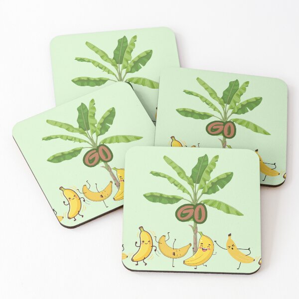 Item preview, Go Bananas Funny Banana Tree Pun | Cute Tropical Fruit Cartoon Design designed and sold by Ginastle26.