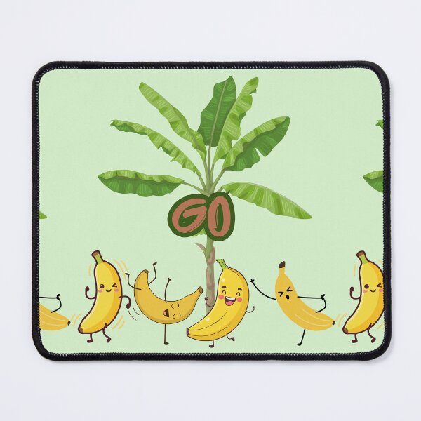 Item preview, Go Bananas Funny Banana Tree Pun | Cute Tropical Fruit Cartoon Design designed and sold by Ginastle26.
