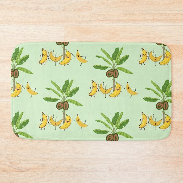 Item preview, Go Bananas Funny Banana Tree Pun | Cute Tropical Fruit Cartoon Design designed and sold by Ginastle26.