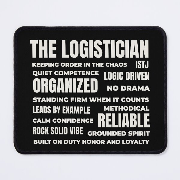 Item preview, ISTJ — THE LOGISTICIAN TRAIT COLLAGE DESIGN | MBTI COLLAGE SERIES — ISTJ PERSONALITY EDITION designed and sold by WitLounge.