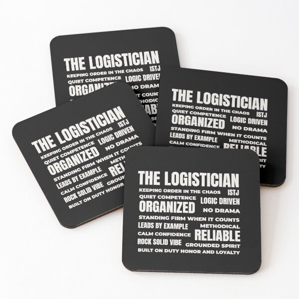 Item preview, ISTJ — THE LOGISTICIAN TRAIT COLLAGE DESIGN | MBTI COLLAGE SERIES — ISTJ PERSONALITY EDITION designed and sold by WitLounge.