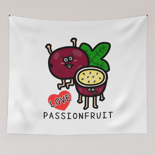 Item preview, Cute I LOVE PASSIONFRUIT designed and sold by kanaehonkawa.