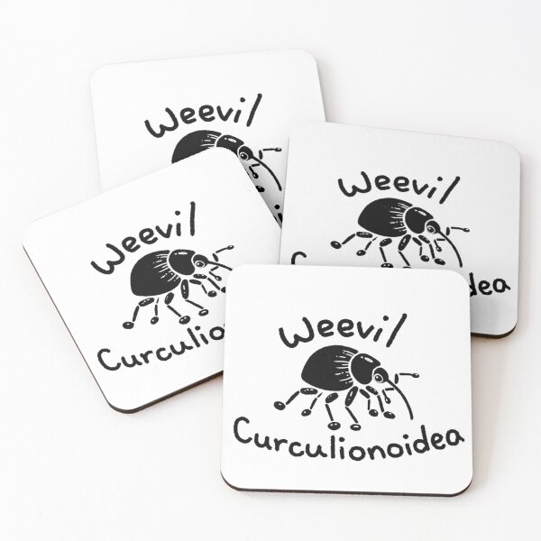 Item preview, Minimalist Weevil Curculionoidea Beetle Line Drawing Art designed and sold by RawTaxonomy.