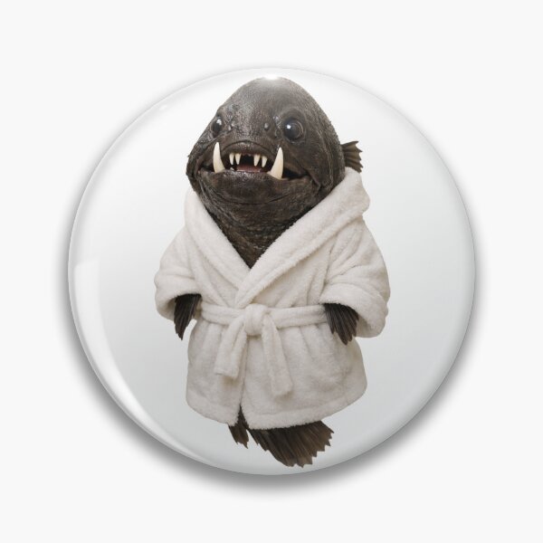 Item preview, Comfy Bathrobe Fangtooth Fish designed and sold by Sillytoe.
