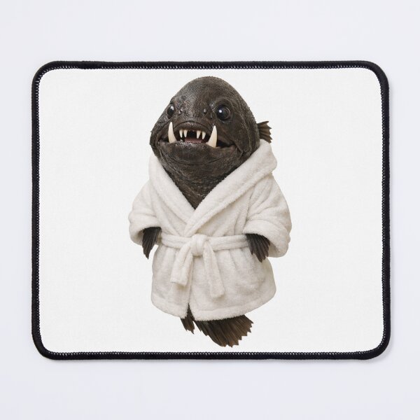 Item preview, Comfy Bathrobe Fangtooth Fish designed and sold by Sillytoe.