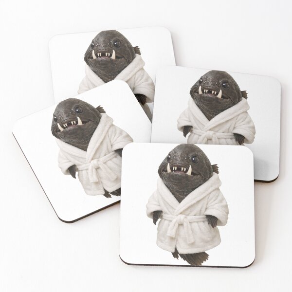 Item preview, Comfy Bathrobe Fangtooth Fish designed and sold by Sillytoe.