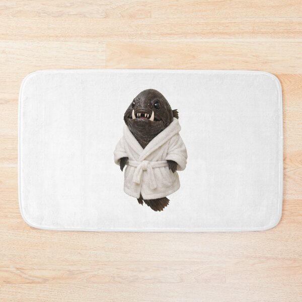 Item preview, Comfy Bathrobe Fangtooth Fish designed and sold by Sillytoe.