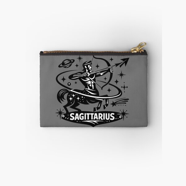 Item preview, Sagittarius Cosmic Mid‑Century Zodiac Art designed and sold by FilBlue.