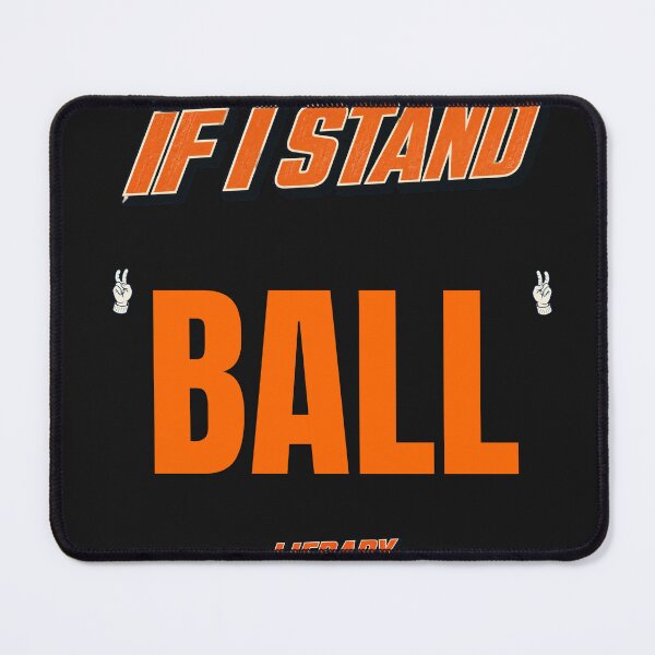 Item preview, If I Stand BALL Baseball Back Print T-Shirt designed and sold by lifrary365.