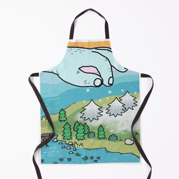 Item preview, Giant Hand Sprinkling Snow Tiny Forest designed and sold by Out-Of-Gooos.