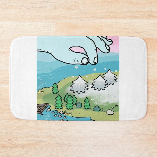 Item preview,  Giant Hand Sprinkling Snow Tiny Forest designed and sold by Out-Of-Gooos.