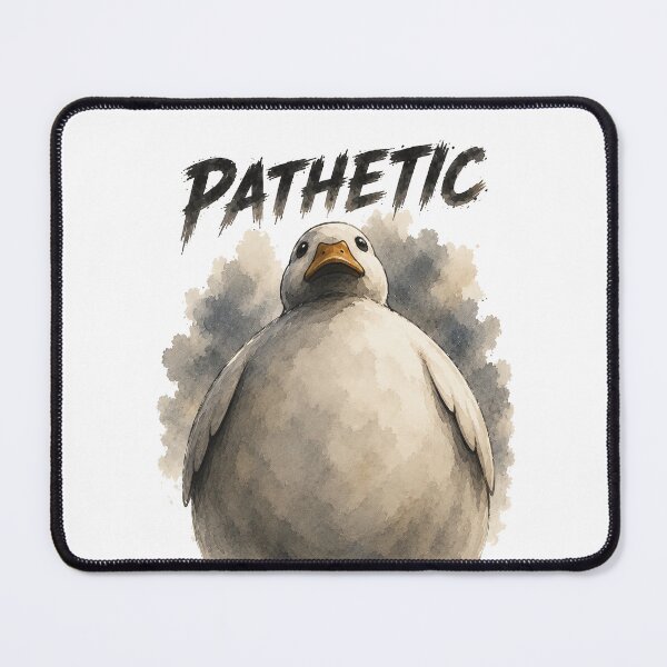 Item preview, Pathetic Judgmental Goose Meme designed and sold by lvlupthreads.