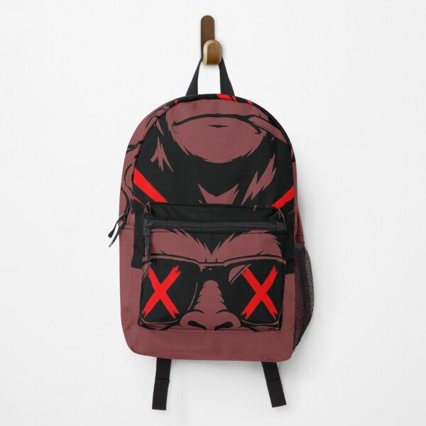 Item preview, Rebel Monkey Streetwear - Cool Smoker Logo Red and Black designed and sold by RAYBIL.