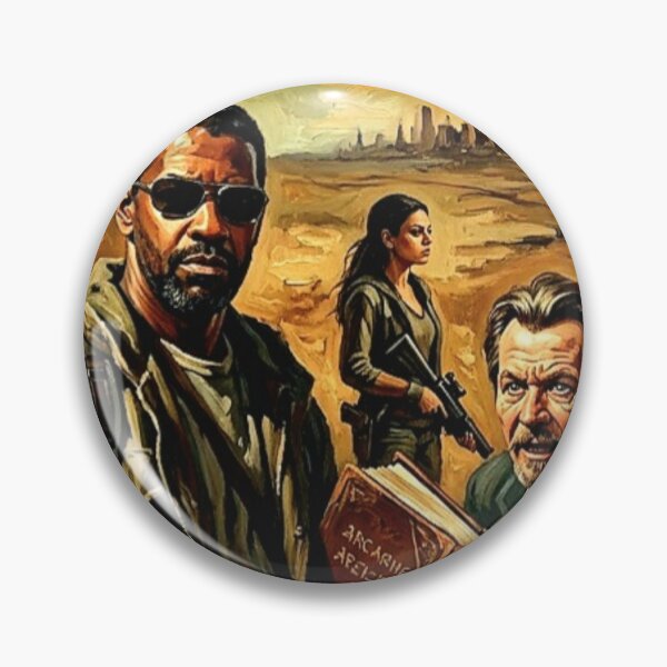 Item preview, The Book of Eli Retro Post-Apocalyptic Sci-Fi Action Tribute Art Movie Poster designed and sold by Art's Diner.