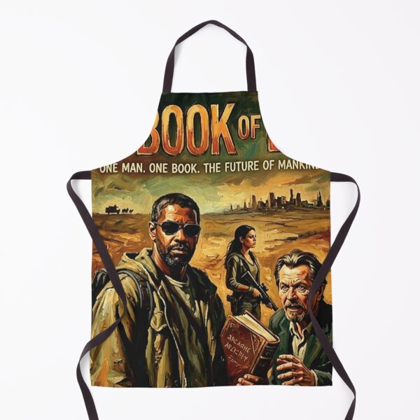 Item preview, The Book of Eli Retro Post-Apocalyptic Sci-Fi Action Tribute Art Movie Poster designed and sold by Art's Diner.