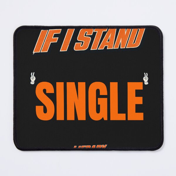 Item preview, If I Stand SINGLE Baseball Back Print T-Shirt designed and sold by lifrary365.