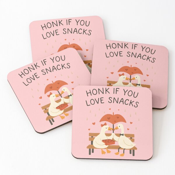 Item preview, Honk If You Love Snacks designed and sold by eithden.