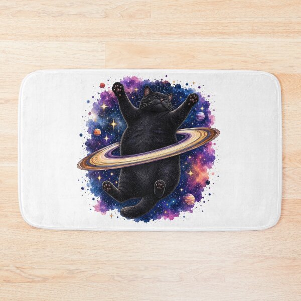 Item preview, Cosmic Void Cat designed and sold by lvlupthreads.