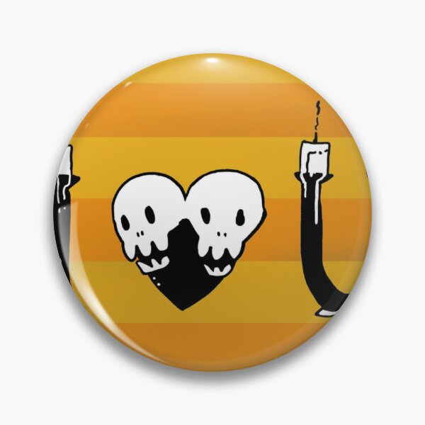 Item preview, I Love You Skull Heart Candle Gothic designed and sold by Out-Of-Gooos.