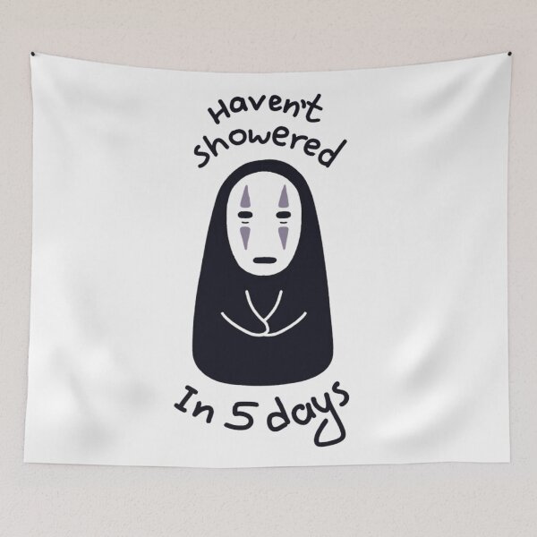 Item preview, Funny Introvert Shadow Ghost Haven't Showered In 5 Days Graphic designed and sold by RawTaxonomy.