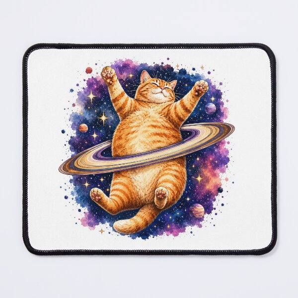 Item preview, Cosmic Orange Tabby Cat designed and sold by lvlupthreads.