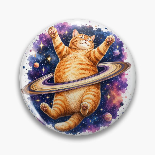 Item preview, Cosmic Orange Tabby Cat designed and sold by lvlupthreads.
