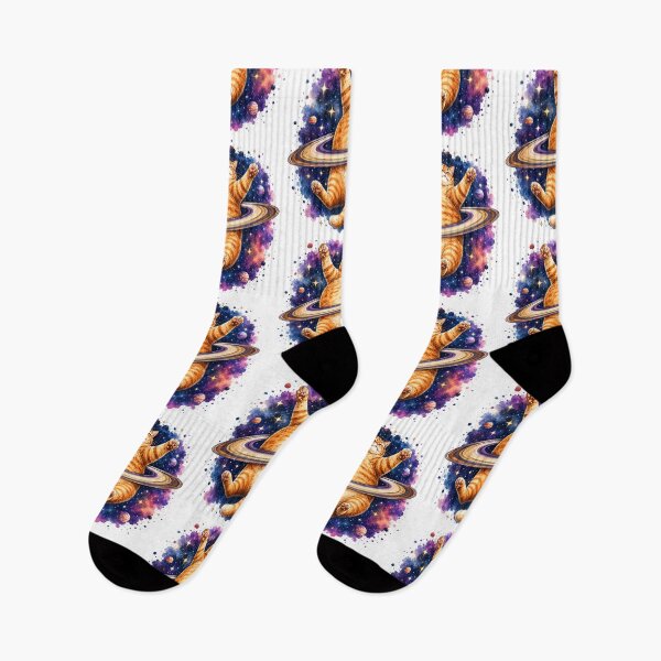 Item preview, Cosmic Orange Tabby Cat designed and sold by lvlupthreads.