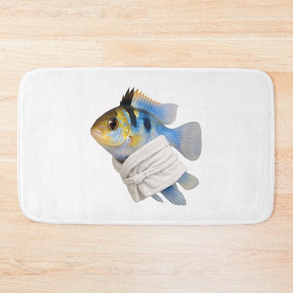 Item preview, Bathrobe German Blue Ram Fish designed and sold by Sillytoe.
